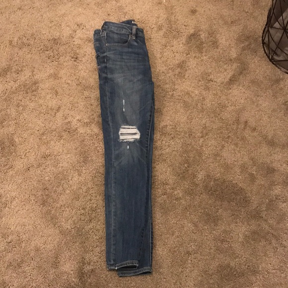 American Eagle high rise jeans size 6 short - Picture 2 of 5